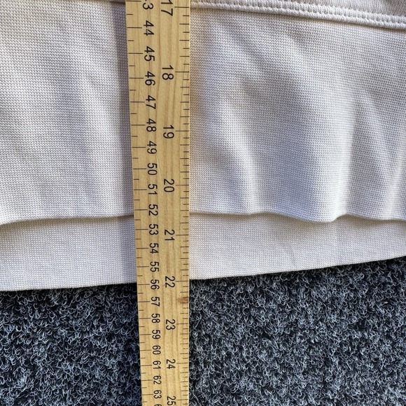 Nike Women's Long-Sleeved Versa Crew Cropped Sweatshirt AH8436-008 Cream Size Sm - Picture 7 of 8